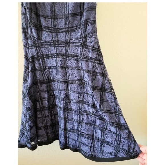 Ann Taylor Loft Petites Plaid Fit & Flare Dress - Picture 8 of 8